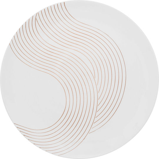 S-d Sky Plate Shallow made of Porcelain White with Diameter 27cm