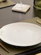 S-d Selena Plate Shallow made of Porcelain White with Diameter 26cm