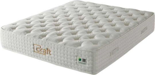 Como felt & wadding producers Craft Μονό Ανατομικό Στρώμα 90x200cm με Ανεξάρτητα Ελατήρια