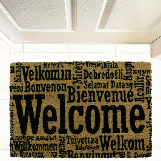 San Lorentzo Πατάκι Εισόδου Welcomemultilingual 40x60εκ.