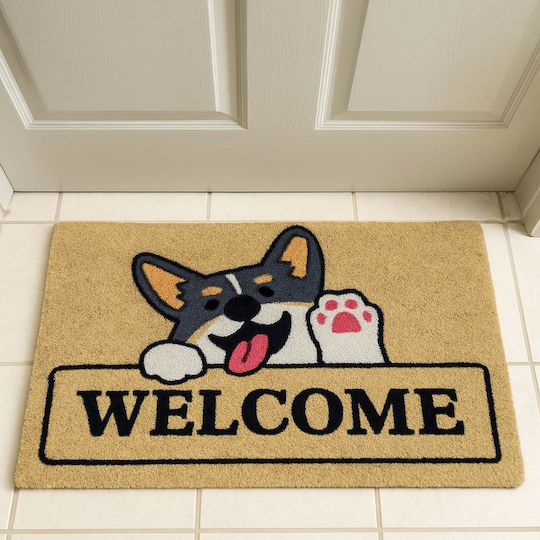 San Lorentzo Πατάκι Εισόδου Welcome Dog 40x60εκ.