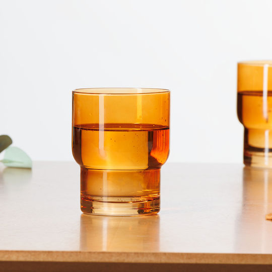 S-d Ella Glass Water made of Glass in Yellow Color 300ml