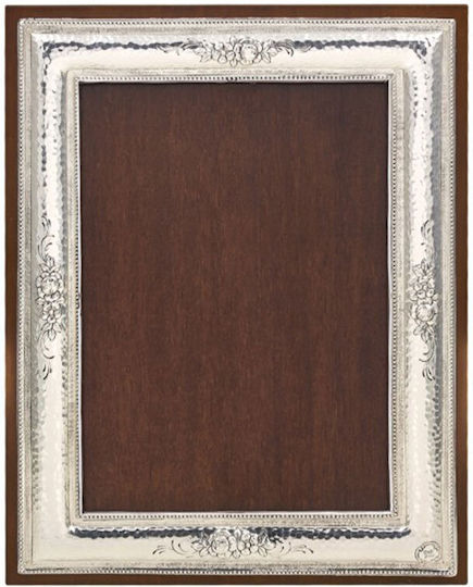 Silver Astron Wooden Photo Frame with Silver Frame 543G0325 Silver Astron Wooden Photo Frame with Silver Frame 543G0325