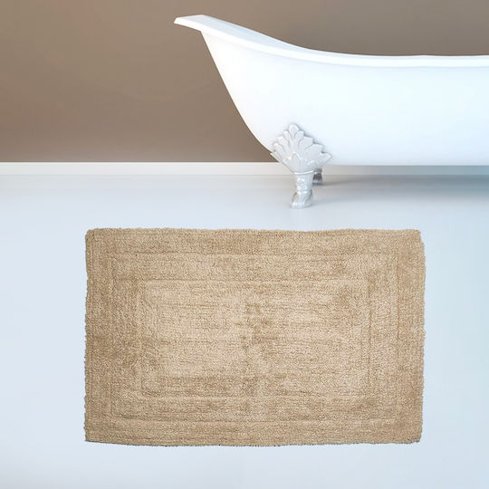 San Lorentzo Bath Mat Cotton 9195C Beige 40x60cm