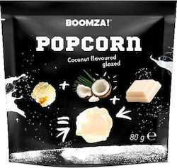 Boomza Pop Corn White Choc & Coconut 80gr