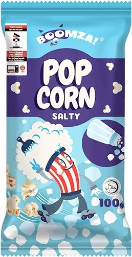 Boomza Pop Corn Pentru Cuptor cu Microunde Sare 100g