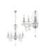 Toolight Kronleuchter Silber OSW-01249