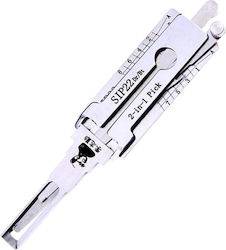 Lishi Original Sip22 2-in-1 Autoschlüssel Decoder Werkzeug Fiat 500 Alfa Romeo Iveco Jeep Dodge Schlüssel – Türen Kofferraum