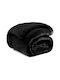 Ehome Sherpa Blanket Double 220x240cm Black Fleece Blanket Sheep Double 220x240 PROV-Black PROV-Black