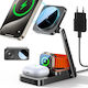 Lisen Charging Stand 15W in Black color (YL0424010003)