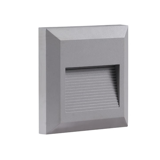 Metanor Wall-Mounted Outdoor Light LED 2W with Warm White Light