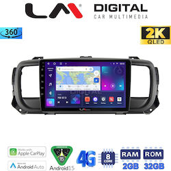 LM Digital Ηχοσύστημα Peugeot Expert Opel Vivaro Fiat Scudo Toyota Proace Citroen SpaceTourer / Jumpy 2016 με Bluetooth, USB & GPS LM Digital Ηχοσύστημα Peugeot Expert Opel Vivaro Fiat Scudo Toyota Proace Citroen SpaceTourer / Jumpy 2016 με Bluetooth, USB & GPS