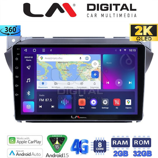LM Digital Car Audio System for Suzuki Alto Nissan Pixo 2009>2016 (Bluetooth/USB/WiFi/GPS/Apple-Carplay/Android-Auto)
