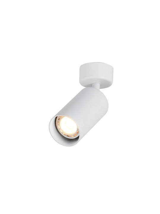 Metanor Single Spot with Socket GU10 in White Color