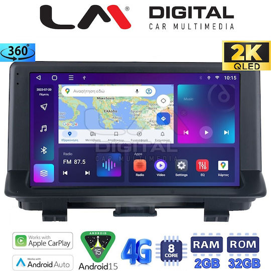 LM Digital Car Audio System for Audi Q3 2011 > 2019 (Bluetooth/USB/WiFi/GPS/Apple-Carplay/Android-Auto)