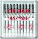 10 Organ Universale Nadeln Nadelfeinheit Zwischen 70-90 System Ac130/750h