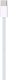 Apple Braided USB 2.0 Cable USB-C male - USB-C 60W Λευκό 1m AP-MW493ZM/A