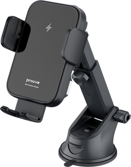 Proove Car Mobile Mount 4 to 6.9 Inches with Adjustable Hooks Black