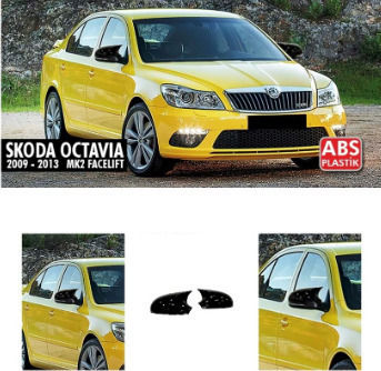 Skoda Octavia 5 Facelift 2009-2012 Autospiegelteile Kappen