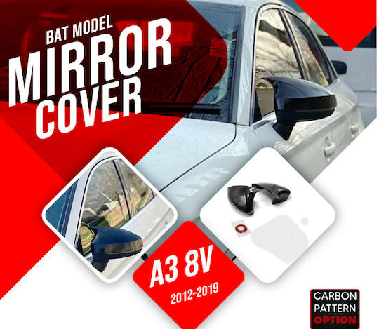 Batman Audi A3 8v 2012 2019 Außenspiegelkappen