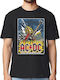 T-Shirt ACDC 13 Rock Avenue Schwarz