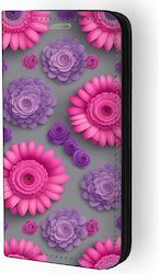 Husă Book Model Flori 91591 Poco X7 5g
