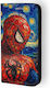 Handyhülle Book Spiderman Design 91856 Redmi Note 12 Pro 4G