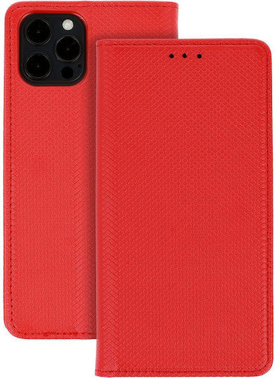Smart Book Δερμάτινο / Σιλικόνης Κόκκινο (Xiaomi 17 Pro)