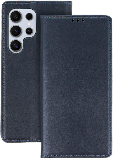 Smart Книга Силикон / Кожа / Текстил Тъмносин (Xiaomi 17 Pro Max)