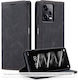 Techsuit Confy Cover Book Black (Poco F8 Pro)