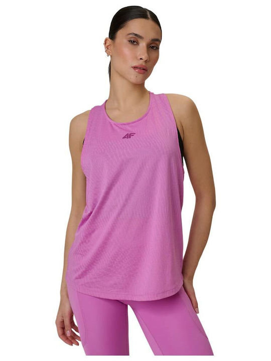 4F Functional Women's Blouse Sleeveless Pink