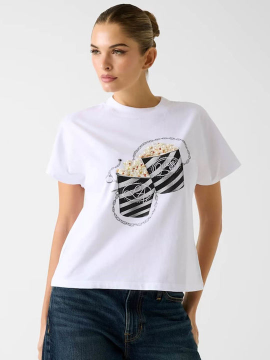 Guess T-Shirt Άσπρο