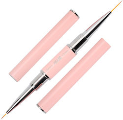 Double-Sided Nail Art Brush 6mm 12mm Allelac Rose