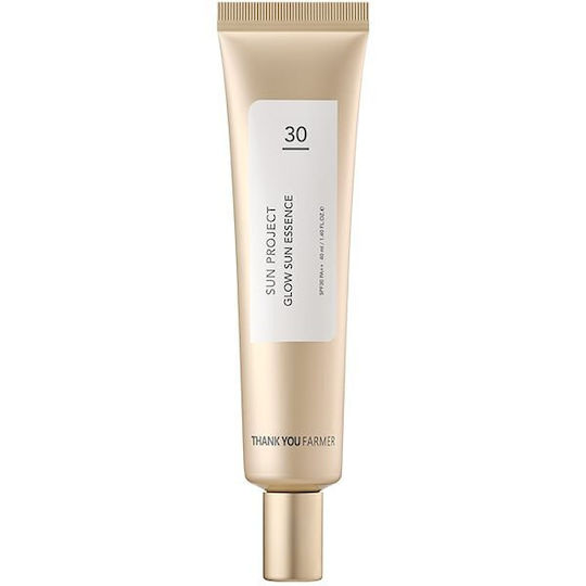 Thank You Farmer Sun Project Glow Sun Essence Αντηλιακό Προσώπου SPF30 με Χρώμα 40ml