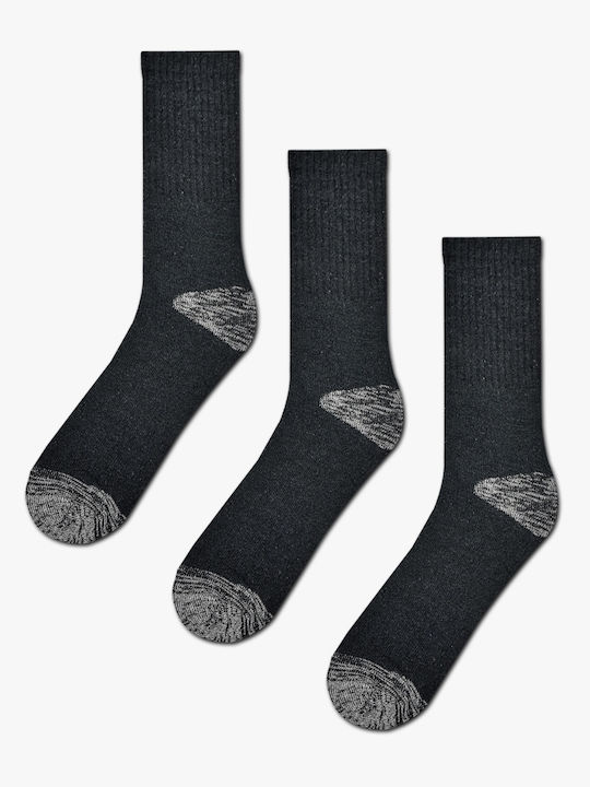 Work Terry Monochrome Sock 3 Pairs Ytli