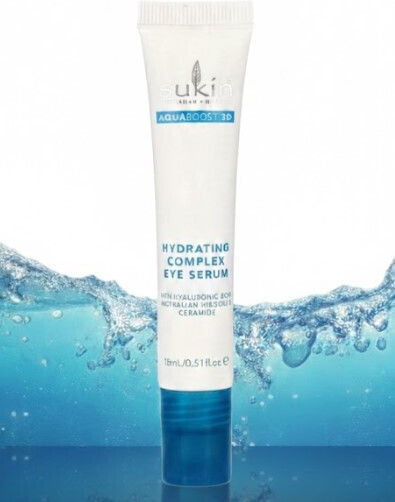 Sukin Naturals AquaBoost 3D Feuchtigkeitsspendend Serum Augen mit Hyaluronsäure 15ml
