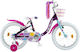 Polar 18" Παιδικό Ποδήλατo BMX Μωβ