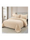 RoNeX Bettbezug Großes Doppelbett 240x220cm Ivory 230 GSMGsm