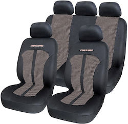 Huse Scaune Auto Universale Premium Bej+Negru Huse Scaune Auto Universale Premium Bej+Negru