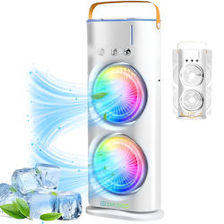 Dasbo Mini Portabil 2-în-1 Ventilator Pulverizator Fin Răcitor Aer Oscilație 90° Rotație 180° Umidificator Rezervor Apă 3 Niveluri Viteză USB Reîncărcabil Briză Proaspătă Confort Instant Utilizare Interior Exterior Dasbo Mini Portabil 2-în-1 Ventilator Pulverizator Fin Răcitor Aer Oscilație 90° Rotație 180° Umidificator Rezervor Apă 3 Niveluri Viteză USB Reîncărcabil Briză Proaspătă Confort Instant Utilizare Interior Exterior