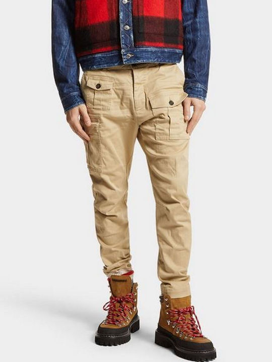 Dsquared2 Παντελόνι Cargo Beige