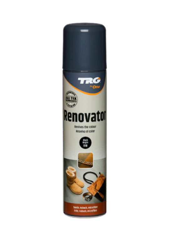 Trg Renovator-σπρέι Ανανέωσης Προστασίας Καστόρ Nubuck Suede Microfiber Black