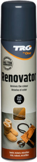Trg Renovator-σπρέι Ανανέωσης Προστασίας Καστόρ Nubuck Suede Microfiber Black