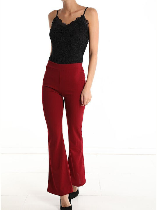 Rouxaki Rouxaki Damen Leggings Burgundisch