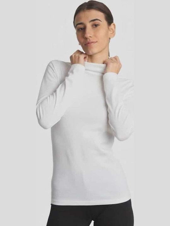 Women's Long Sleeve Blouse White