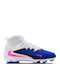 Phantom 6 High Club FG/MG Kids Soccer Cleats Molded Blue