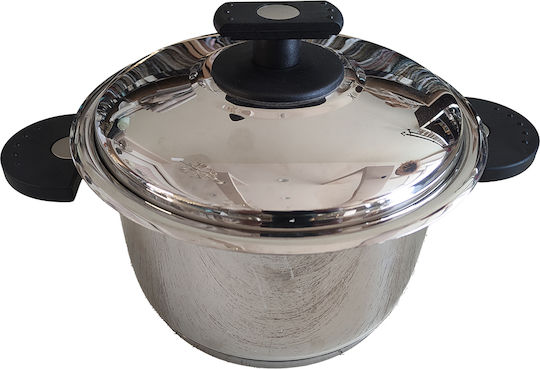 Cryspo Trio Universal Stainless Steel Stockpot 6.3L / 24cm
