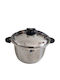 Cryspo Trio Βαθιά Ανοξείδωτη Κατσαρόλα 8.5lt / 26cm