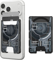 Spigen MagSafe Kartenetui Ultra Hybrid Wallet in Schwarz Farbe