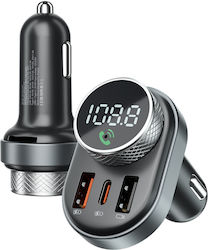 Proove Car Charger Fm Modulator Fmsl30110001 Usb Type-c U-disk Tf Bluetooth 5.4 Fast Charge 30w Black